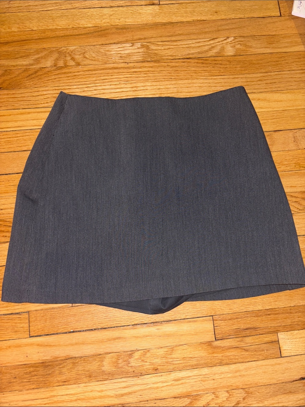 Abercrombie & Fitch Charcoal  Scarlette Mini Skort